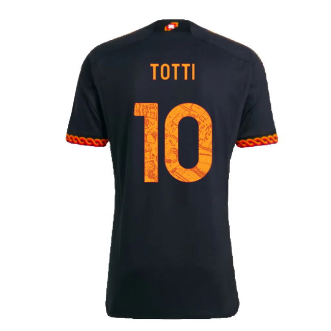 2023-2024 AS Roma Third Shirt (TOTTI 10)