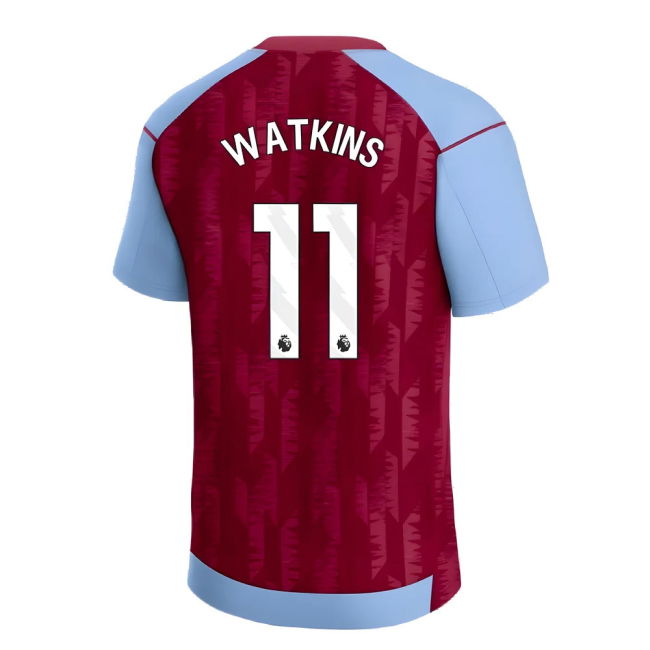 2023-2024 Aston Villa Home Shirt (Kids) (Watkins 11)