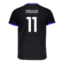 2023-2024 Atalanta Free Time T-Shirt (Black) (Freuler 11)