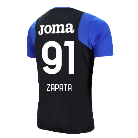 2023-2024 Atalanta Training Shirt (Black) (Zapata 91)