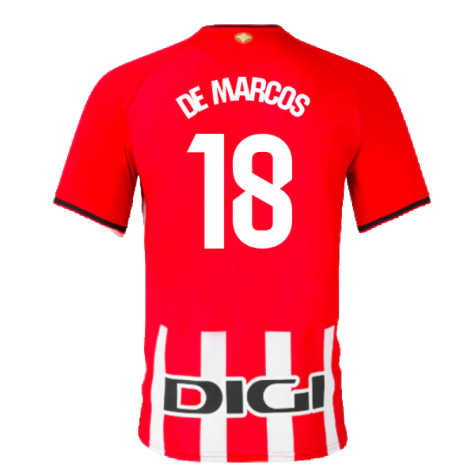 2023-2024 Athletic Bilbao Home Shirt (Kids) (De Marcos 18)