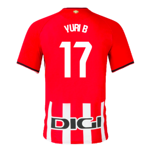 2023-2024 Athletic Bilbao Home Shirt (Kids) (Yuri B 17)