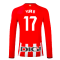2023-2024 Athletic Bilbao Long Sleeve Home Shirt (Yuri B 17)