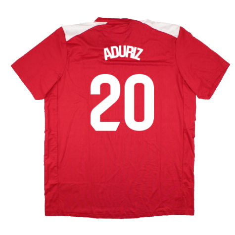 2023-2024 Athletic Bilbao Matchday Home T-Shirt (Red) (Aduriz 20)