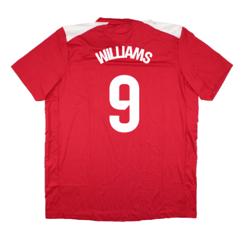 2023-2024 Athletic Bilbao Matchday Home T-Shirt (Red) (Williams 9)