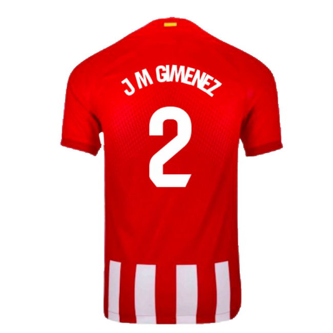 2023-2024 Atletico Madrid Home Shirt (J M Gimenez 2)