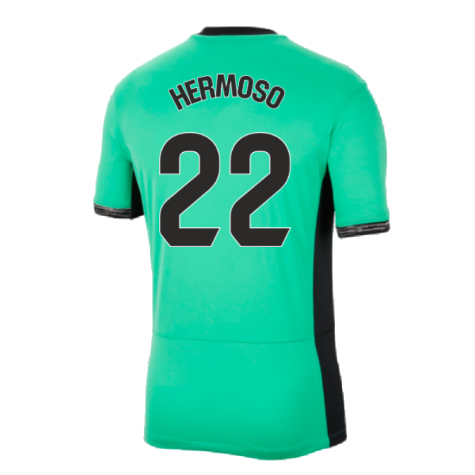 2023-2024 Atletico Madrid Third Shirt (Hermoso 22)
