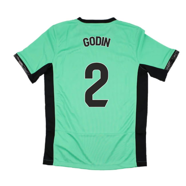2023-2024 Atletico Madrid Third Shirt (Kids) (Godin 2)