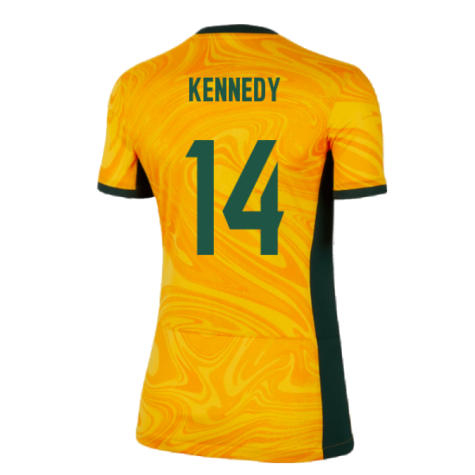 2023-2024 Australia WWC Home Shirt (Ladies) (Kennedy 14)