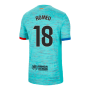 2023-2024 Barcelona Authentic Third Shirt (Romeu 18)