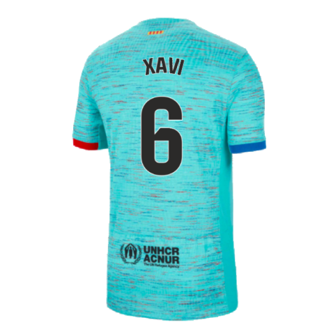 2023-2024 Barcelona Authentic Third Shirt (Xavi 6)