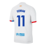 2023-2024 Barcelona Away Authentic Away Shirt (Ferran 11)