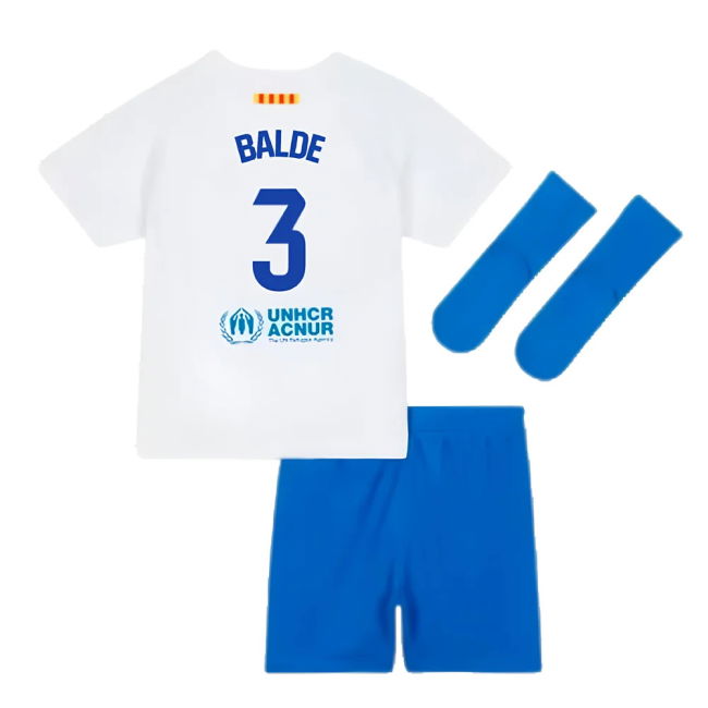 2023-2024 Barcelona Away Baby Kit (Balde 3)