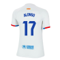 2023-2024 Barcelona Away Shirt (Kids) (Alonso 17)