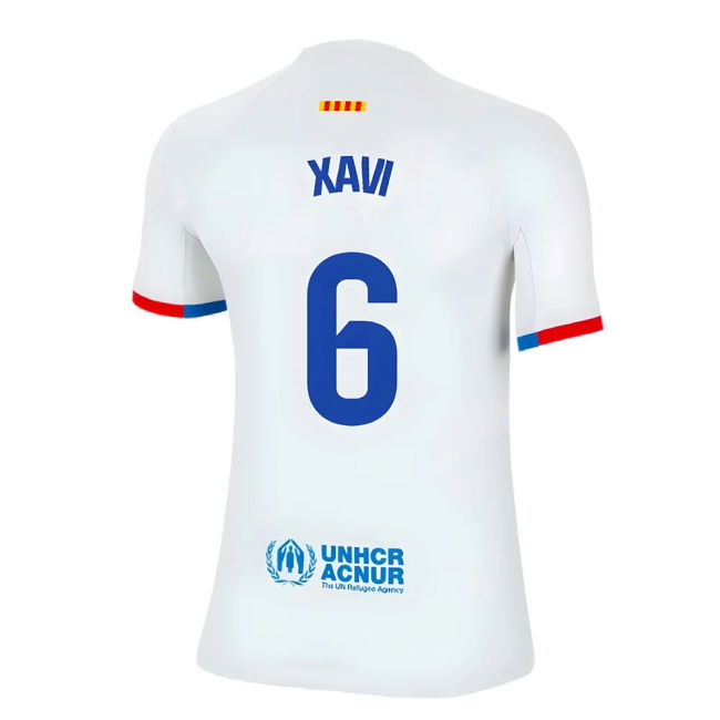 2023-2024 Barcelona Away Shirt (Kids) (Xavi 6)