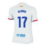 2023-2024 Barcelona Away Shirt (Ladies) (Alonso 17)