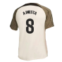 2023-2024 Barcelona Dri-Fit Strike Training Shirt (Grey) (A Iniesta 8)