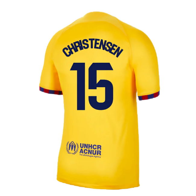 2023-2024 Barcelona Fourth Shirt (Christensen 15)