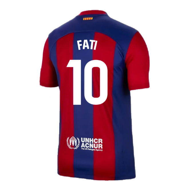 2023-2024 Barcelona Home Shirt (Fati 10)