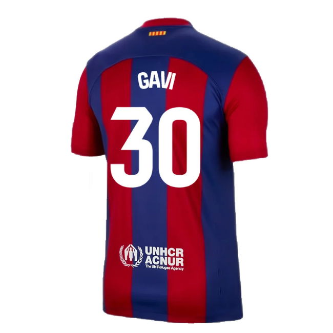 2023-2024 Barcelona Home Shirt (Gavi 30)