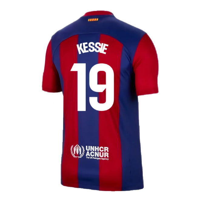 2023-2024 Barcelona Home Shirt (Kessie 19)