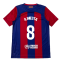 2023-2024 Barcelona Home Shirt (Kids) (A Iniesta 8)