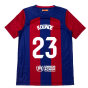 2023-2024 Barcelona Home Shirt (Kids) (Kounde 23)