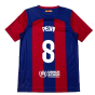 2023-2024 Barcelona Home Shirt (Kids) (Pedri 8)