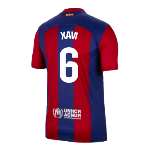 2023-2024 Barcelona Home Shirt (Xavi 6)