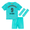 2023-2024 Barcelona Infants Baby Third Kit (Lewandowski 9)