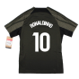 2023-2024 Barcelona Strike Dri-Fit Training Shirt (Sequoia) - Kids (Ronaldinho 10)
