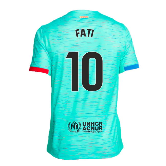 2023-2024 Barcelona Third Shirt (Fati 10)