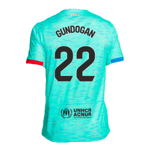 2023-2024 Barcelona Third Shirt (Gundogan 22)