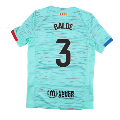 2023-2024 Barcelona Third Shirt (Kids) (Balde 3)