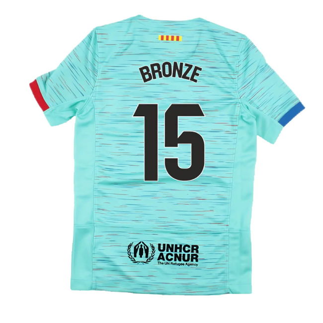 2023-2024 Barcelona Third Shirt (Kids) (Bronze 15)
