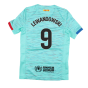 2023-2024 Barcelona Third Shirt (Kids) (Lewandowski 9)