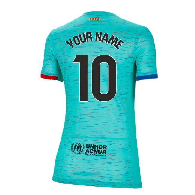 2023-2024 Barcelona Third Shirt (Ladies) (Your Name)