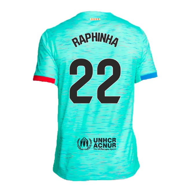 2023-2024 Barcelona Third Shirt (Raphinha 22)