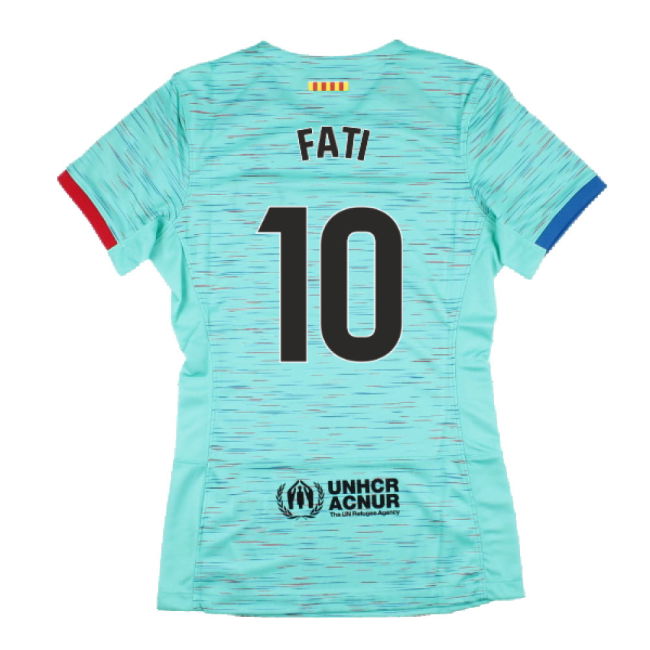 2023-2024 Barcelona Third Shirt (Womens) (Fati 10)