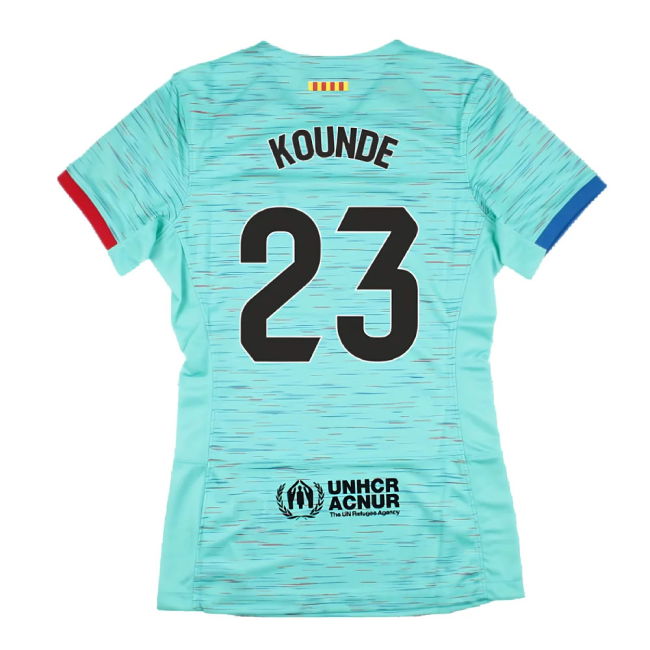 2023-2024 Barcelona Third Shirt (Womens) (Kounde 23)