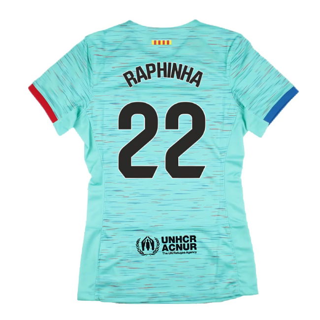 2023-2024 Barcelona Third Shirt (Womens) (Raphinha 22)