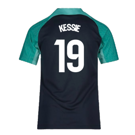 2023-2024 Barcelona Training Shirt (Thunder) - Kids (Kessie 19)
