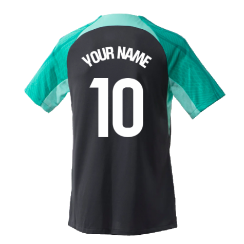 2023-2024 Barcelona Training Shirt (Thunder) (Your Name)