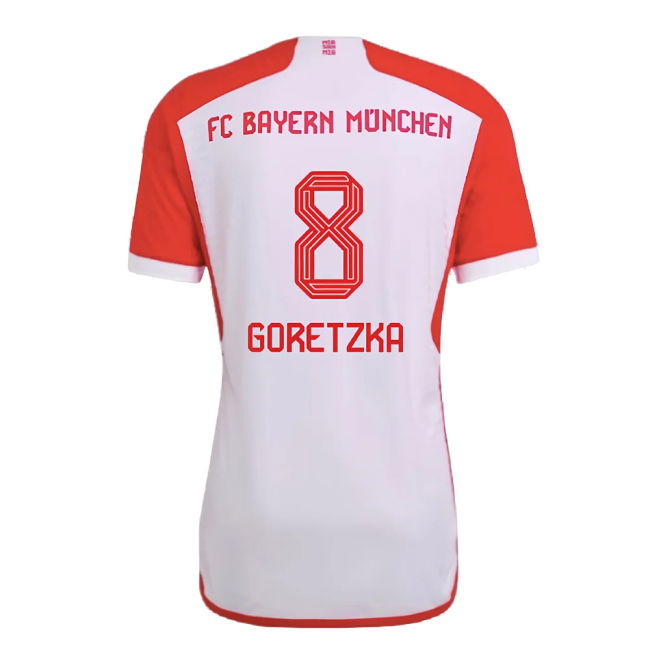 2023-2024 Bayern Munich Authentic Home Shirt (Goretzka 8)