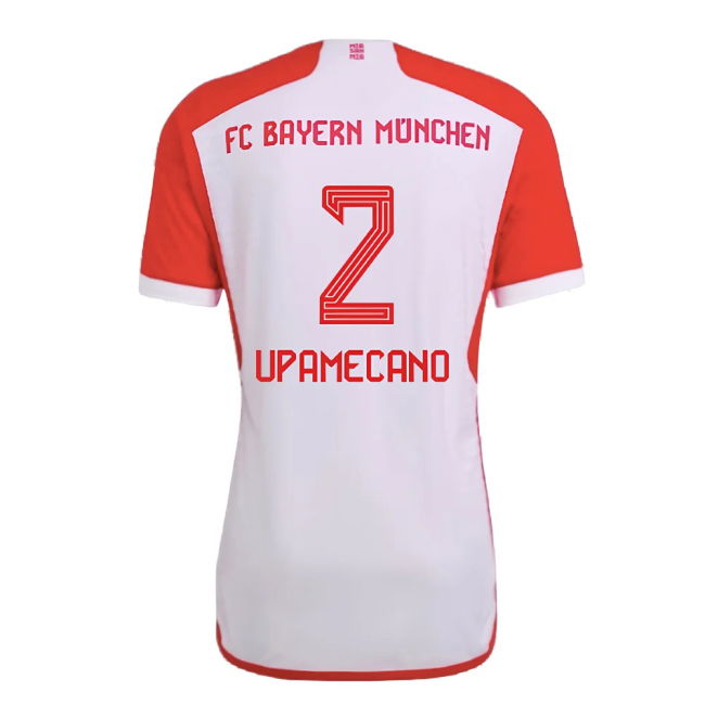2023-2024 Bayern Munich Authentic Home Shirt (Upamecano 2)