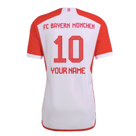 2023-2024 Bayern Munich Authentic Home Shirt (Your Name)