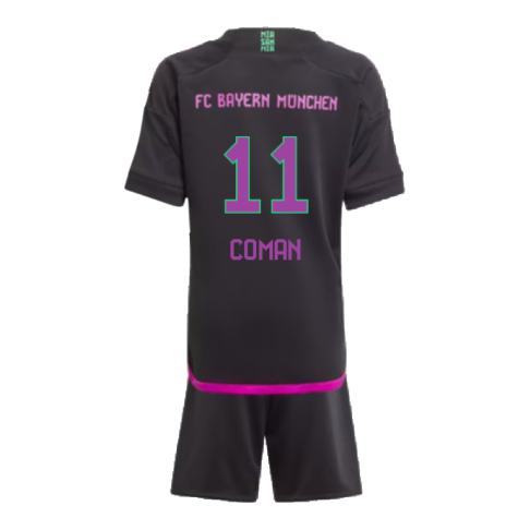 2023-2024 Bayern Munich Away Mini Kit (Coman 11)