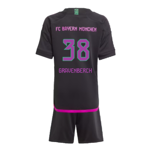 2023-2024 Bayern Munich Away Mini Kit (Gravenberch 38)