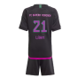 2023-2024 Bayern Munich Away Mini Kit (Lahm 21)