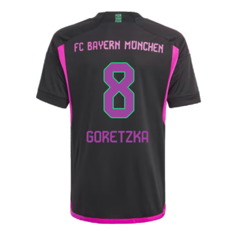 2023-2024 Bayern Munich Away Shirt (Kids) (Goretzka 8)